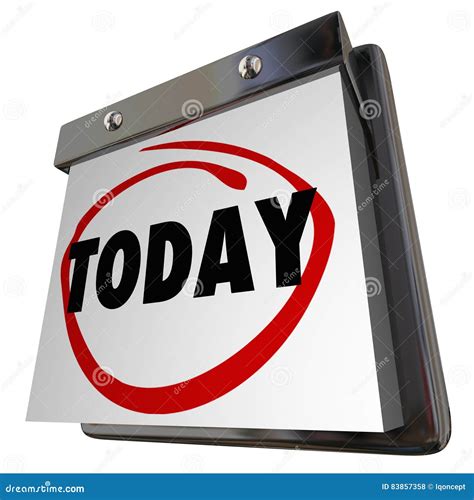 today date calendar.
